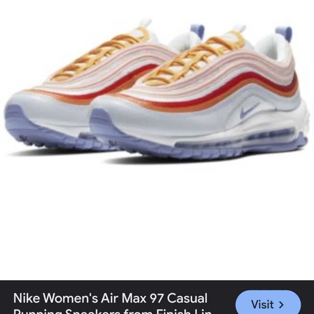 NIKE WOMANS AIR MAX 97 SIZE 10